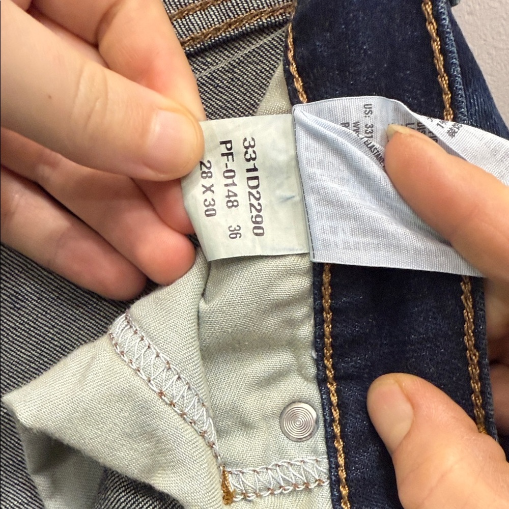 Hollister Dark Wash Straight Jeans - Picture 3 of 9